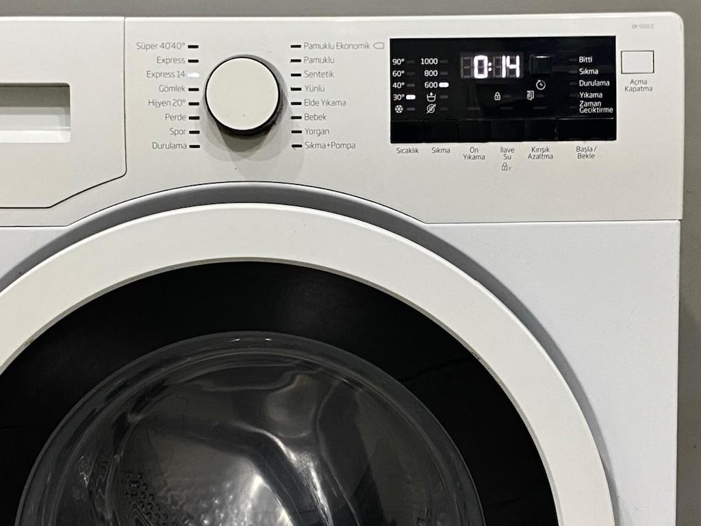 BEKO 9 KG A+++ ÇAMAŞIR MAKİNESİ SORUNSUZ HEMEN TESLİMAT - 4