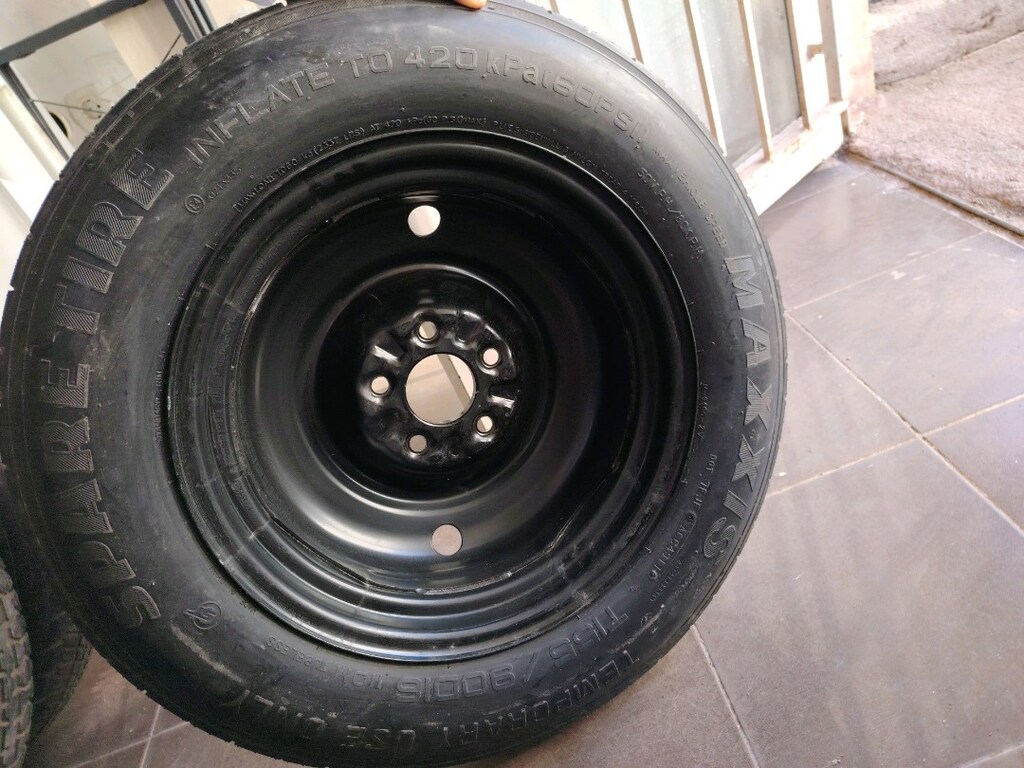 155 90 16 Hyundai ix35 5X114.3 İnce stepne kılıf - 7