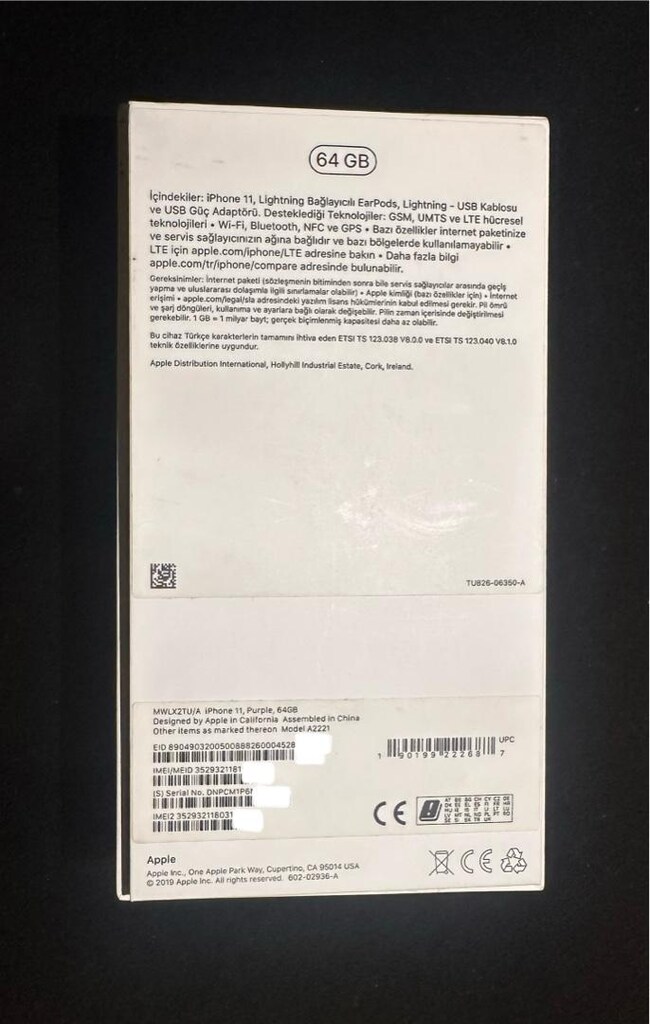 ORJİNAL KUTULU, TR , hatasız , iphone 11 64 gb faturası mevcut - 3