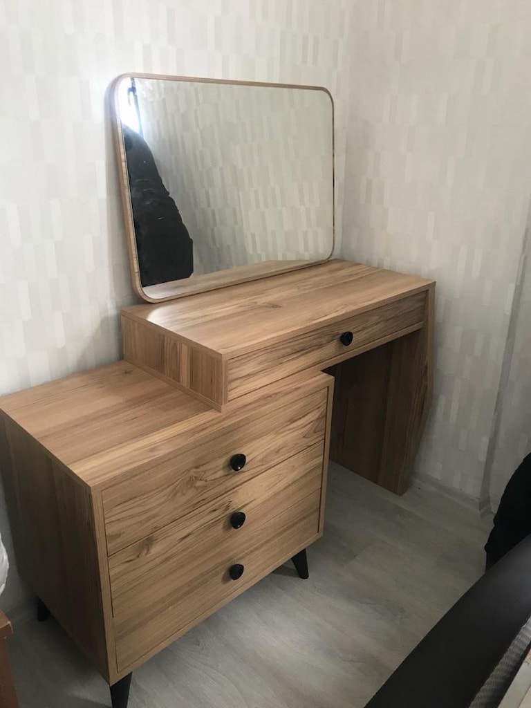 Vivense aynalı şifonyer tuvalet aynası - 4