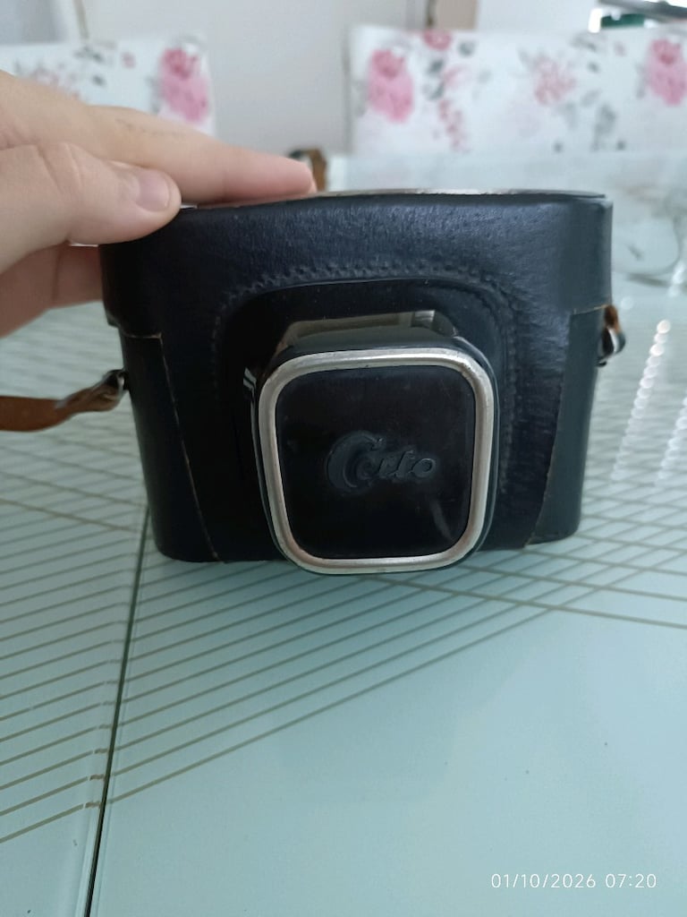 Vintage Certo Certina 120mm Orta Format Analog Kamera - Çalışıyor - 18