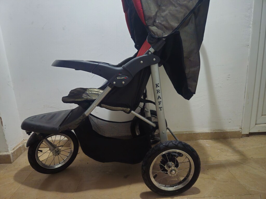 Kraft 3 Teker bebek arabası, Temiz kullanılmış, - 3