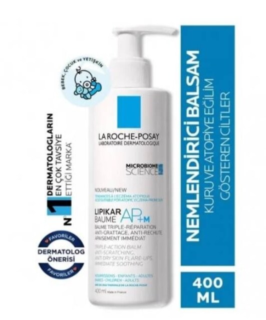 La Roche Posay Lipikar Baume AP+M Nemlendirici Balsam 400ml