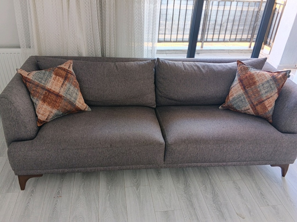 ACİL SATILIK Yatak odası takımı, yemek odadı takımı, 3 lü koltuk - 12