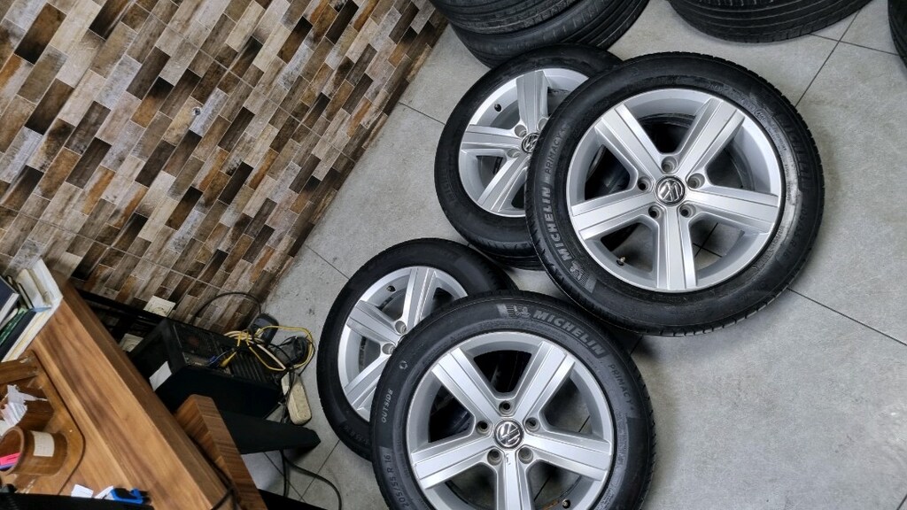 AYDİLEK JANT LASTİK PLUS 16 5X112 VOLKSWAGEN JANT TAKIMI OLUP 205 55 1 - 4