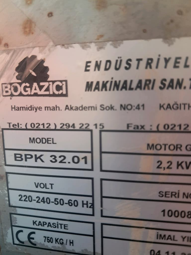 32 lik BOĞAZİÇİ MATEKA KIYMA MAKİNASI EV CEREYANI - 5
