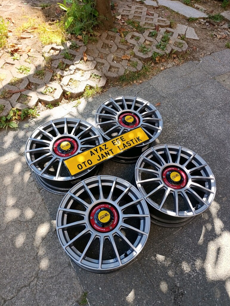 16 INÇ 4*100 O.Z RACİNG JANT TAKIMI - 7
