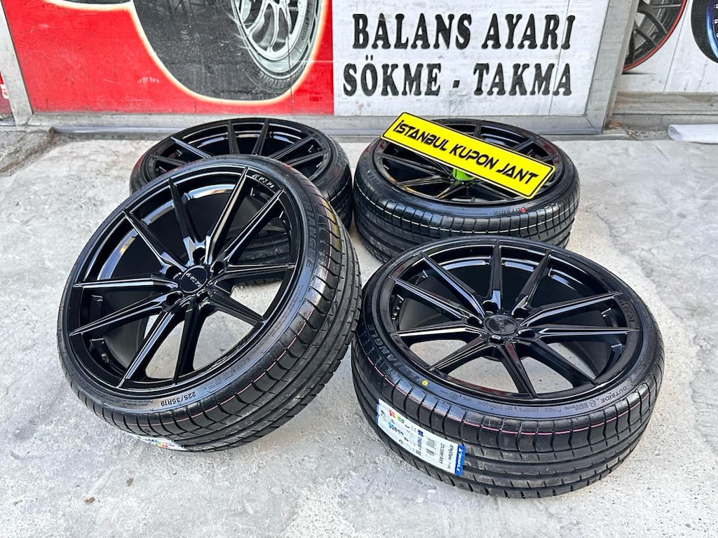 19 İNÇ SIFIR !! 225/35/19 235/35/19 TRİANGLE 2026 JANT LASTİK TAKIMI - 5