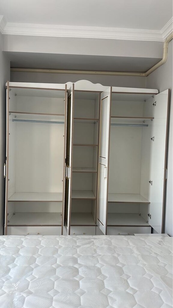 ultra lüks komple mdf yatak odası takımı sıfır ürün adrese teslim - 4