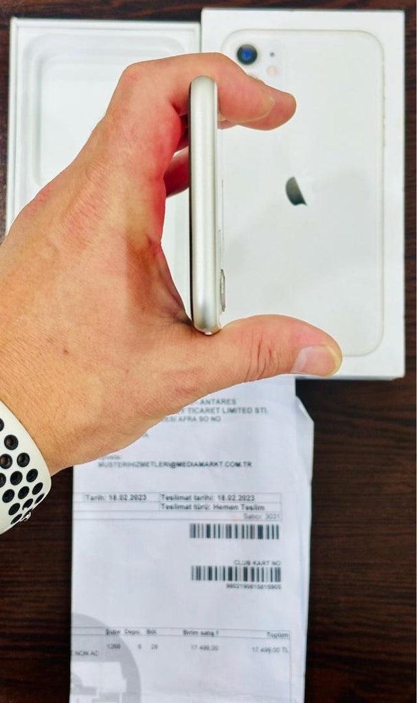 128 GB İPHONE 11 FUUL ORJİNAL 128 GB PİL/100 - 5
