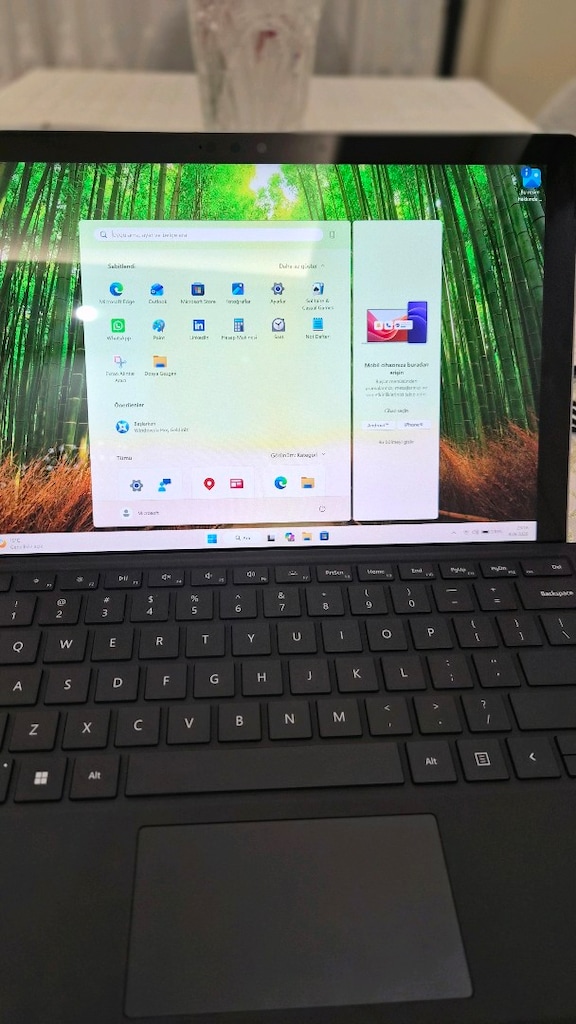 microsoft surface 7 pro 256 gb tablet - 9