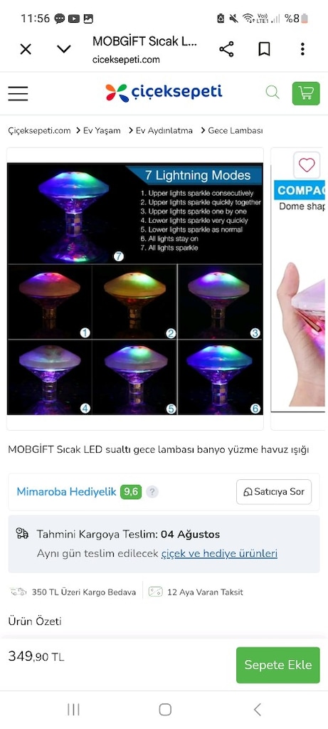 Havuz ışığı - 2