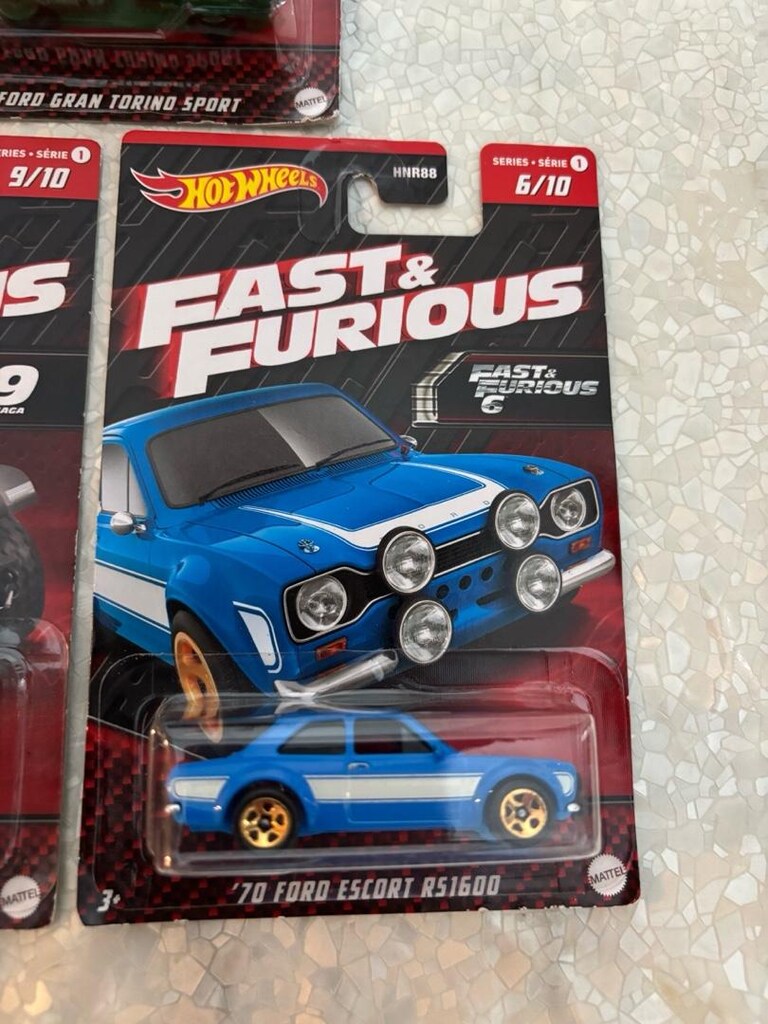 Hot Wheels Fast Furious 2022 Yurtdışı Uzun Kart 5 Araç - 10