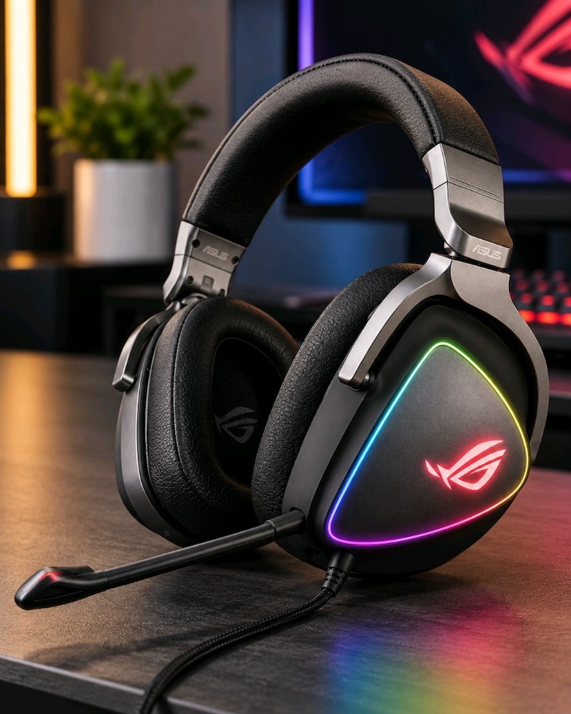 ASUS ROG Delta RGB Gaming Headset Kutulu |Uygun Fiyat - 2