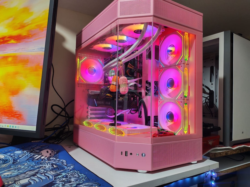 Acegeek Icecube 7 FANLI PEMBE AKVARYUM KASA BOŞ - 10