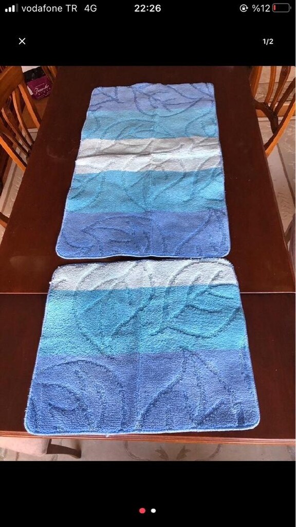 6 TAKIM/2-3 parça banyo klozet takımı 60x100 ve 60x50 cm. Ayrı fiyatla - 5