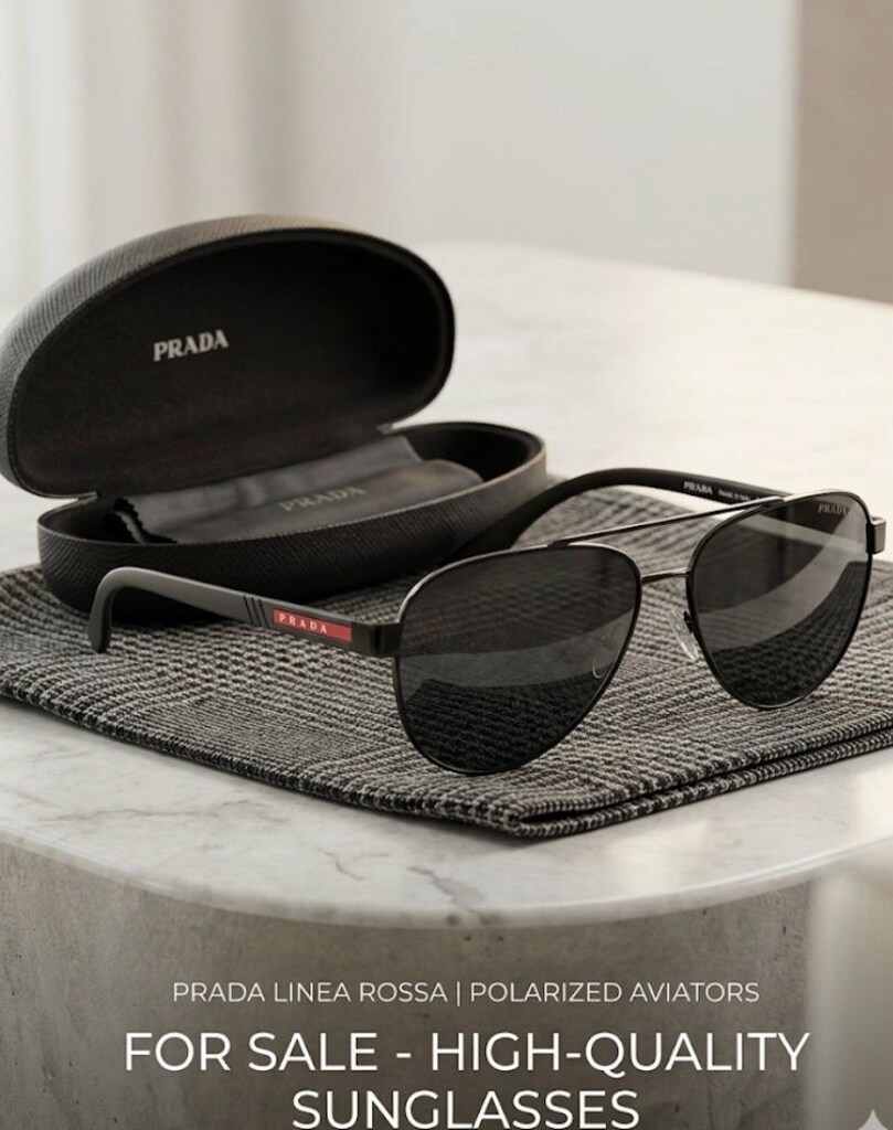 prada güneş gözlüğü polarize orijinal
