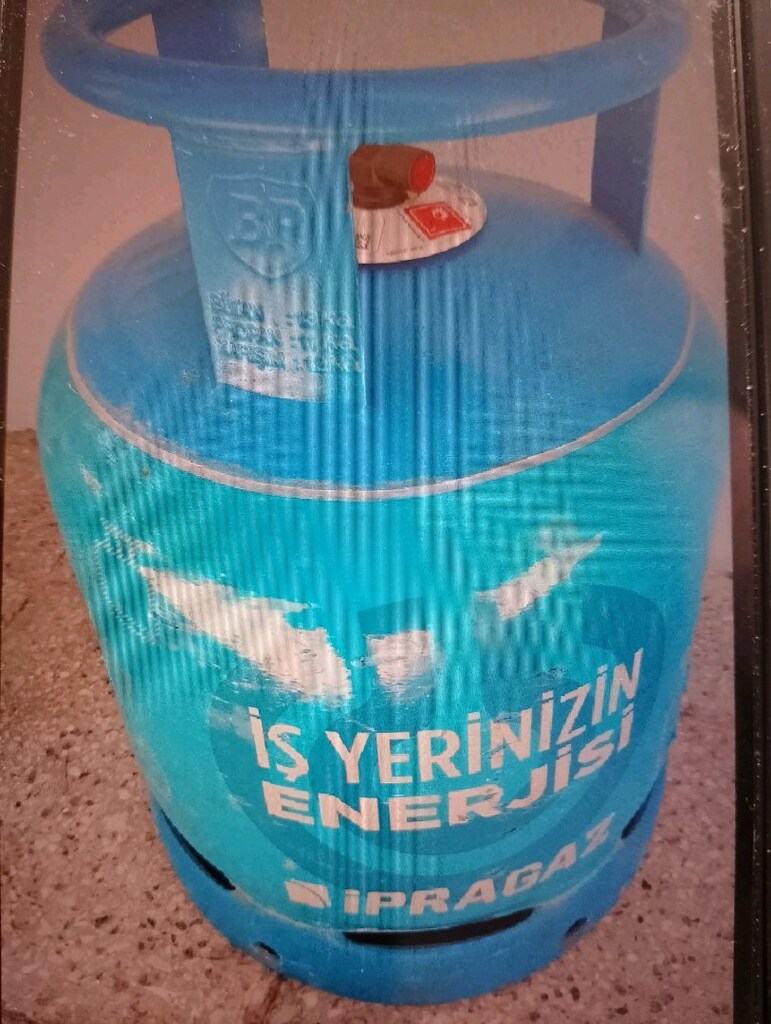 büyük tüp İpragaz tamamı yazılı rakam - 5