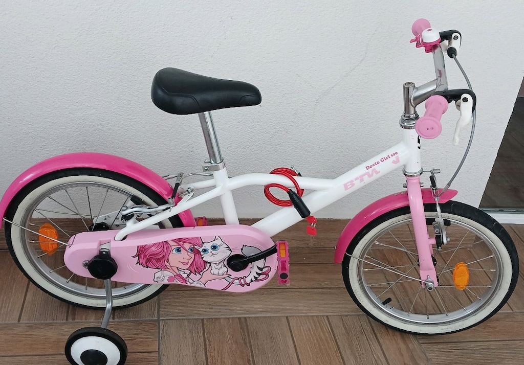 Btwin çocuk bisikleti 16 jant Decathlon YENİ GİBİ Ön Sepetli - 2