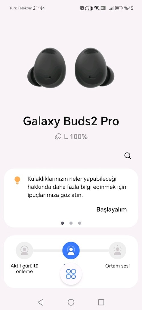 Samsung galaxy buds2 pro/buds 2 pro sol kulaklık PAZARLIK YOK - 3