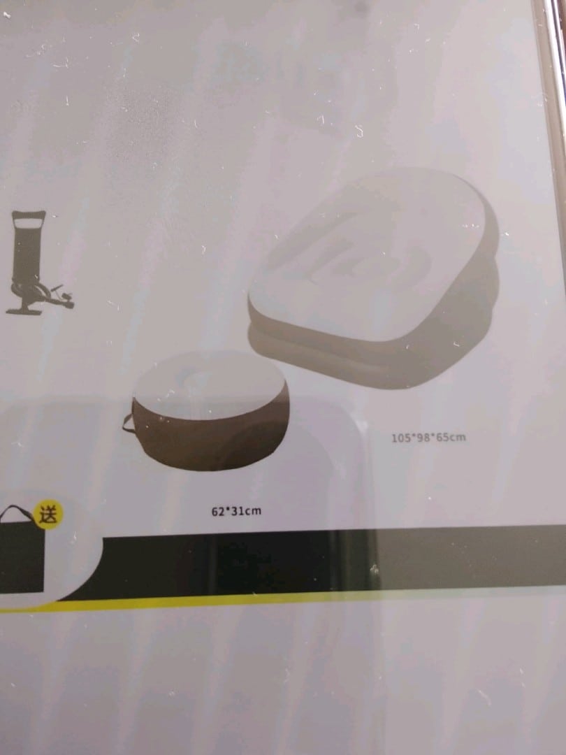 Havalı şişme kamp koltuğu - 6