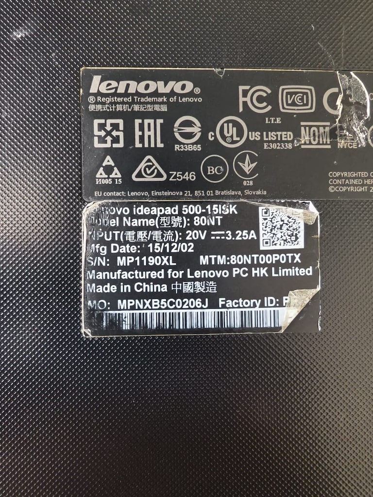 lenovo ideapad 500 15isk 80nt - KLAVYE - TOUCH PAD VE ÜST KASA - 5