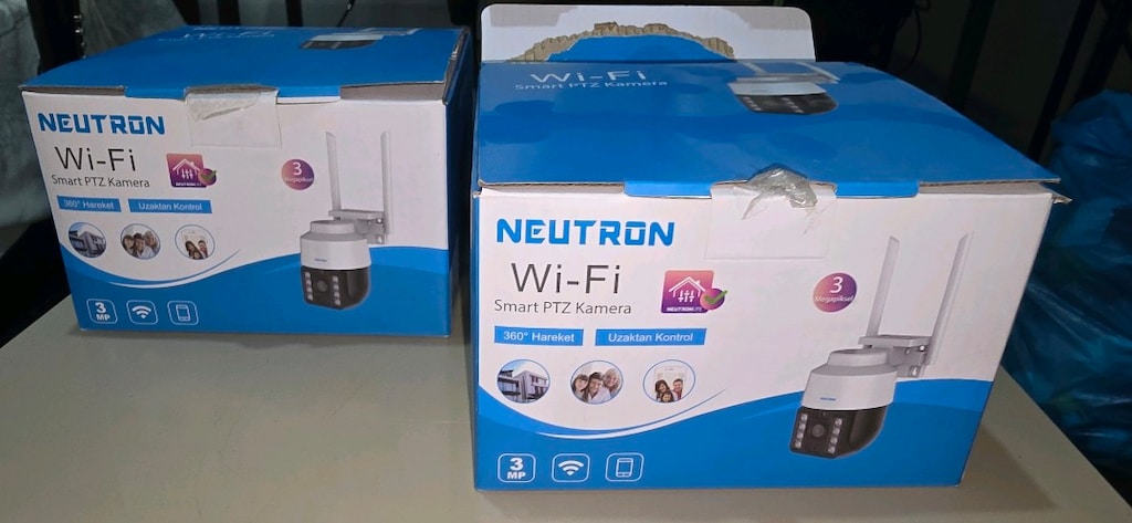 3 adet neutron wi-fi smart ptz kamera - 3