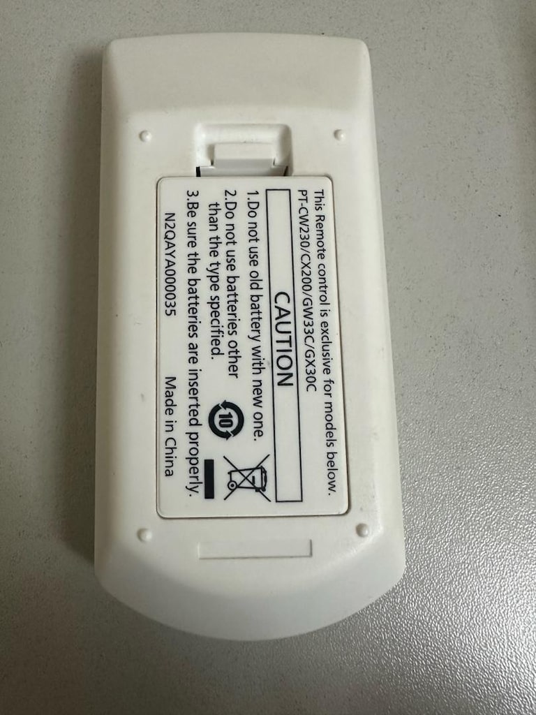 panasonic projektör kumandası - 2