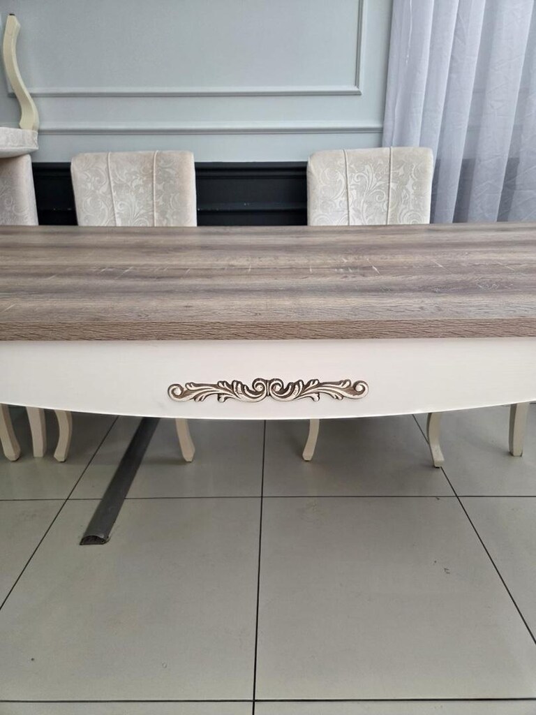 Yemek masası + 6 sandalye - 2