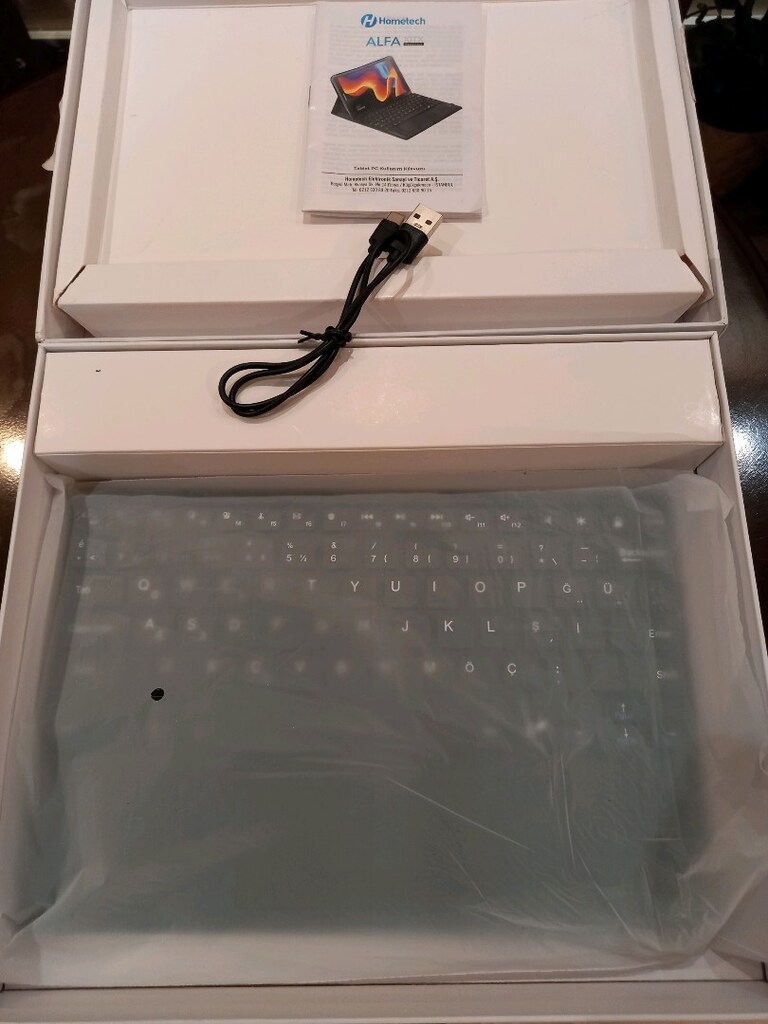 KLEVYE HOMETECH ALFA 10TK TABLET KLAVYESI - 9