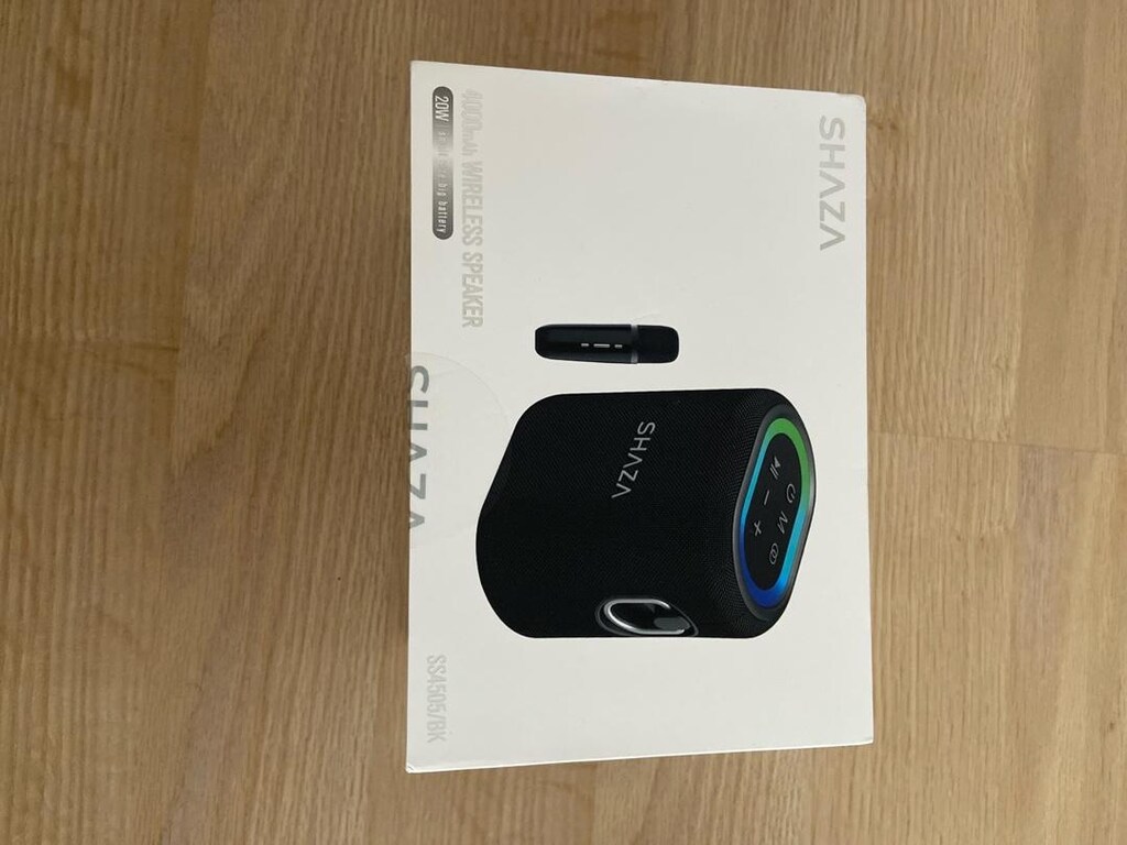 SHAZA Taşınabilir Bluetooth Mikrofonlu Hoparlör - 30W Ses Çıkışı Siyah - 3