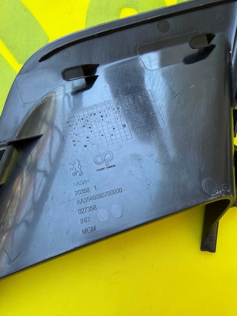 Peugeot 308 - 2011-2013 Ön Tampon Panjuru sol sıfır orjinal 1606221580 - 3