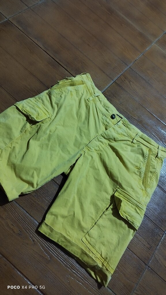 #Blauer USA ithal marka şık bermuda pantolon .Eni 40 Boyu 48 . - 2