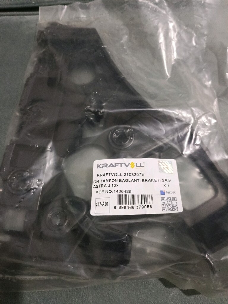 Opel Astra j kasa ön tampon braketi - 5
