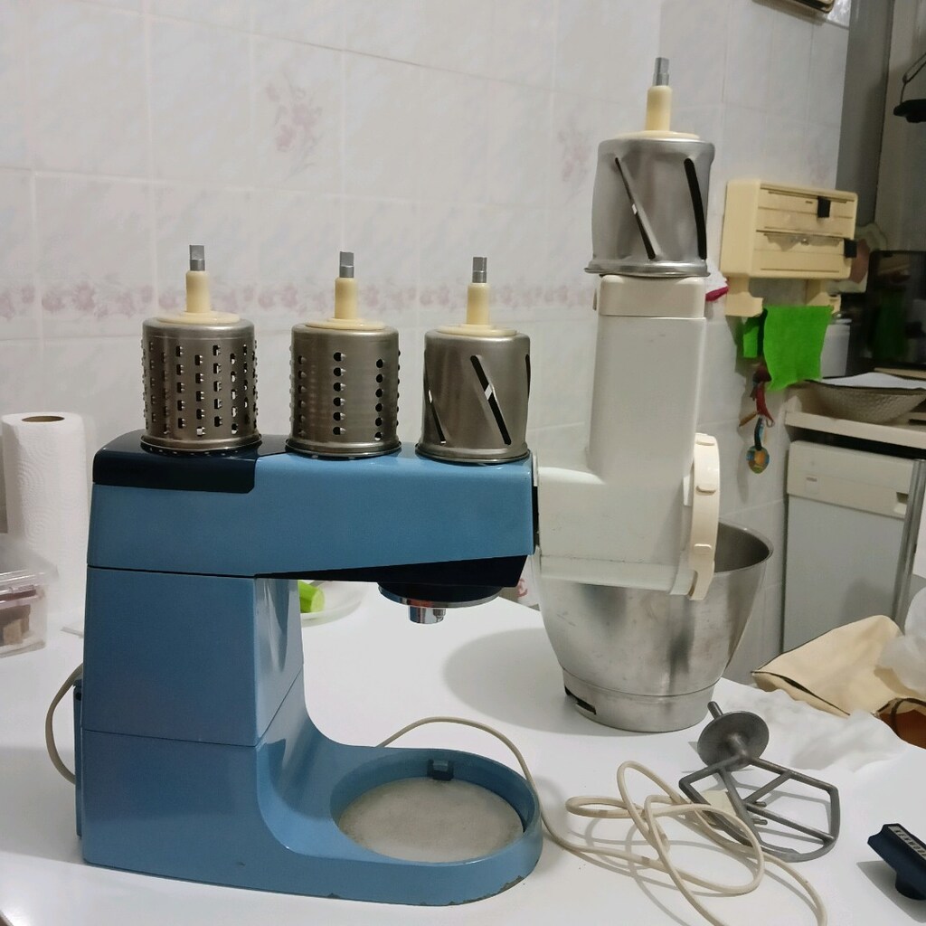 Kenwood Chef A701A 5li Aksesuar Setli Mavi İngiliz Klasiği Koleksiyonl - 6