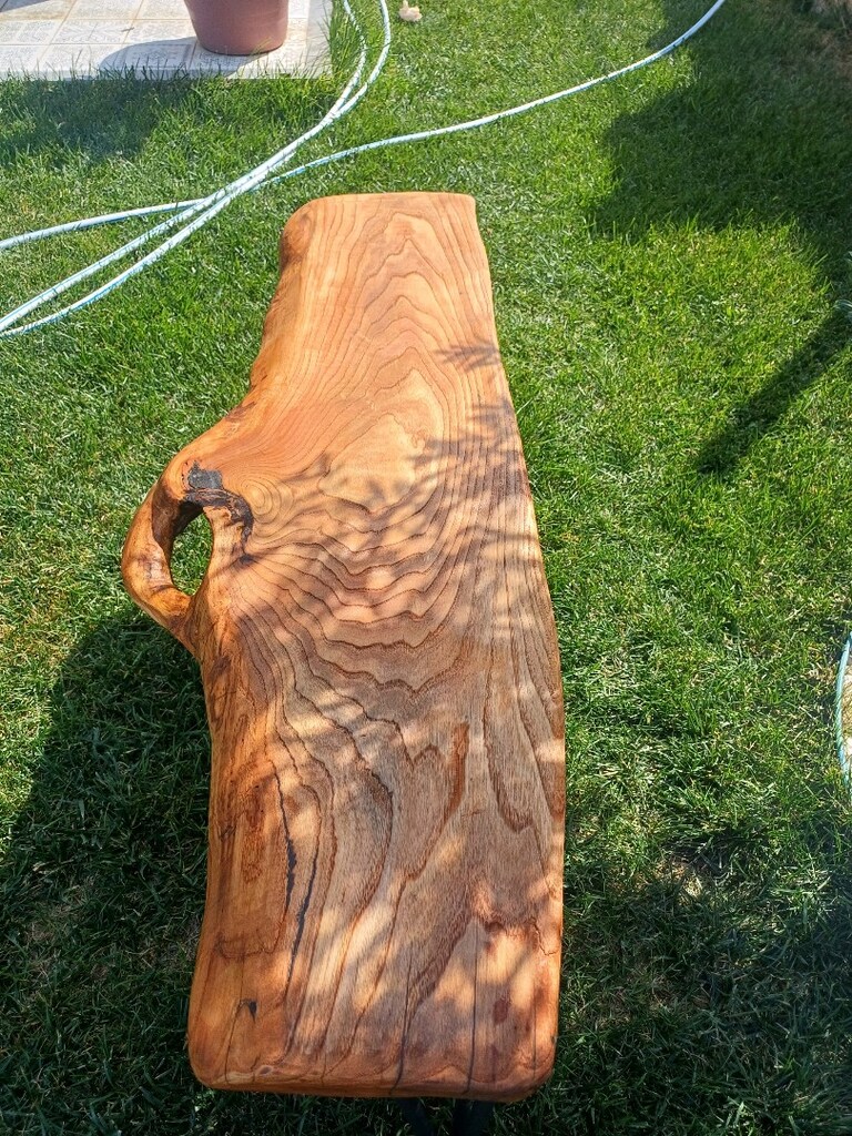 ceviz ahşap sehpa - 2