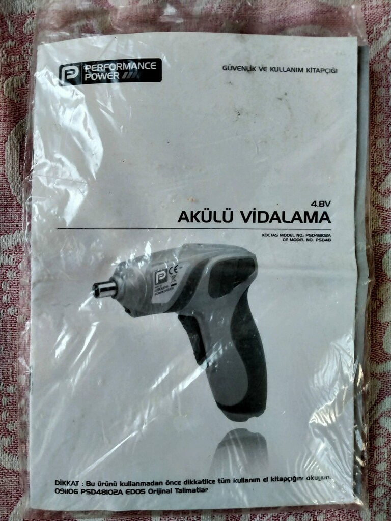 Power 4.8V Akülü Vidalama Seti - 5