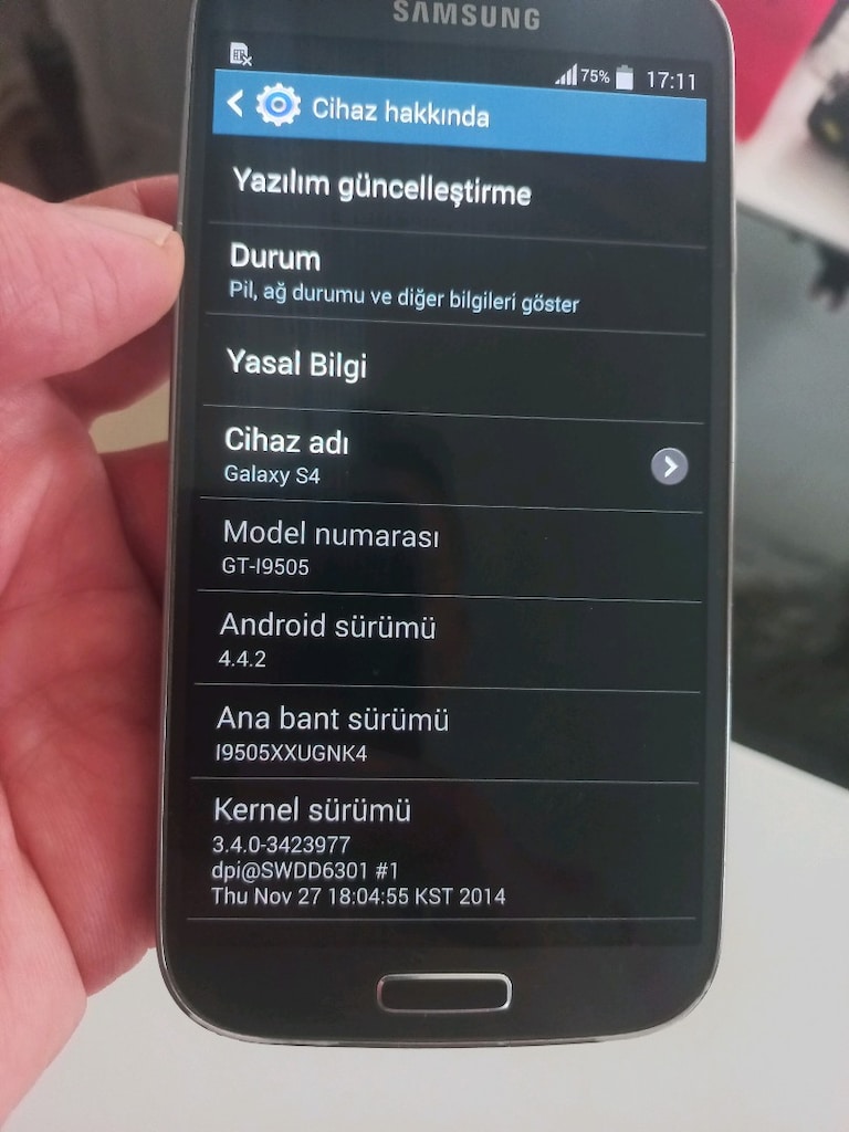 SAMSUNG S4 ( I9505 AVRUPA VERSIYONU ) - 3