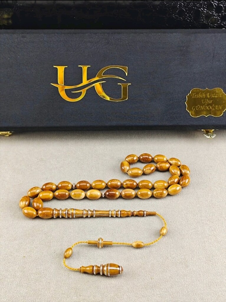 GÜMÜŞ MAKYAJLI KUKA TESBİH - 7