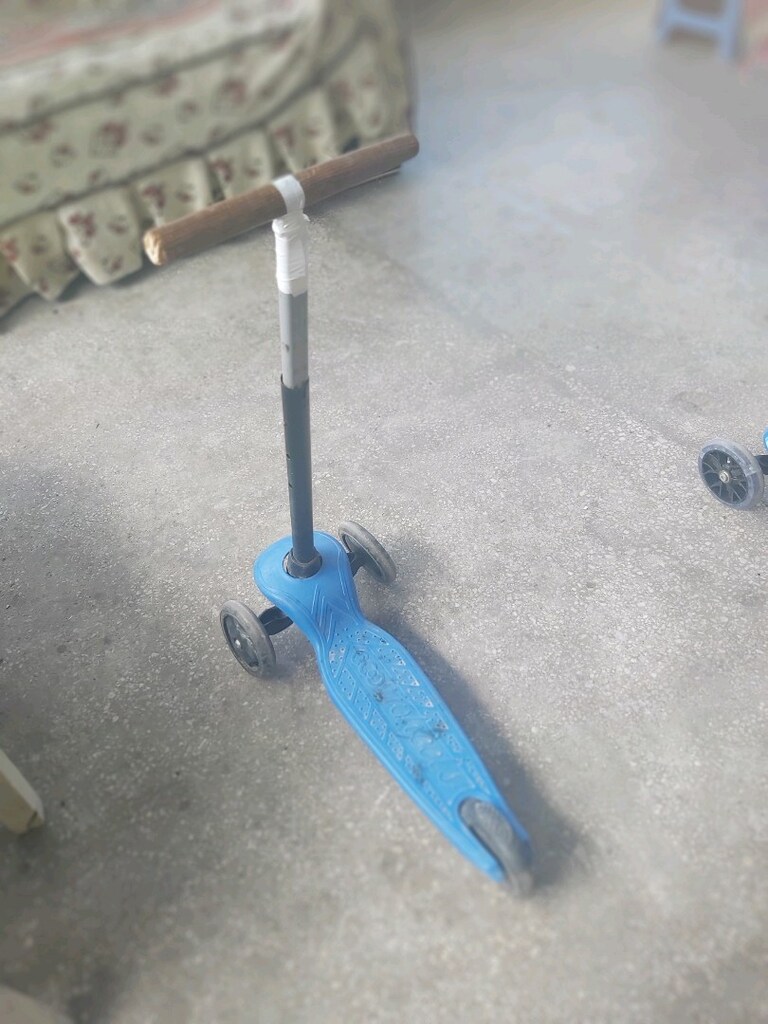 Mavi Çocuk Scooter - 13