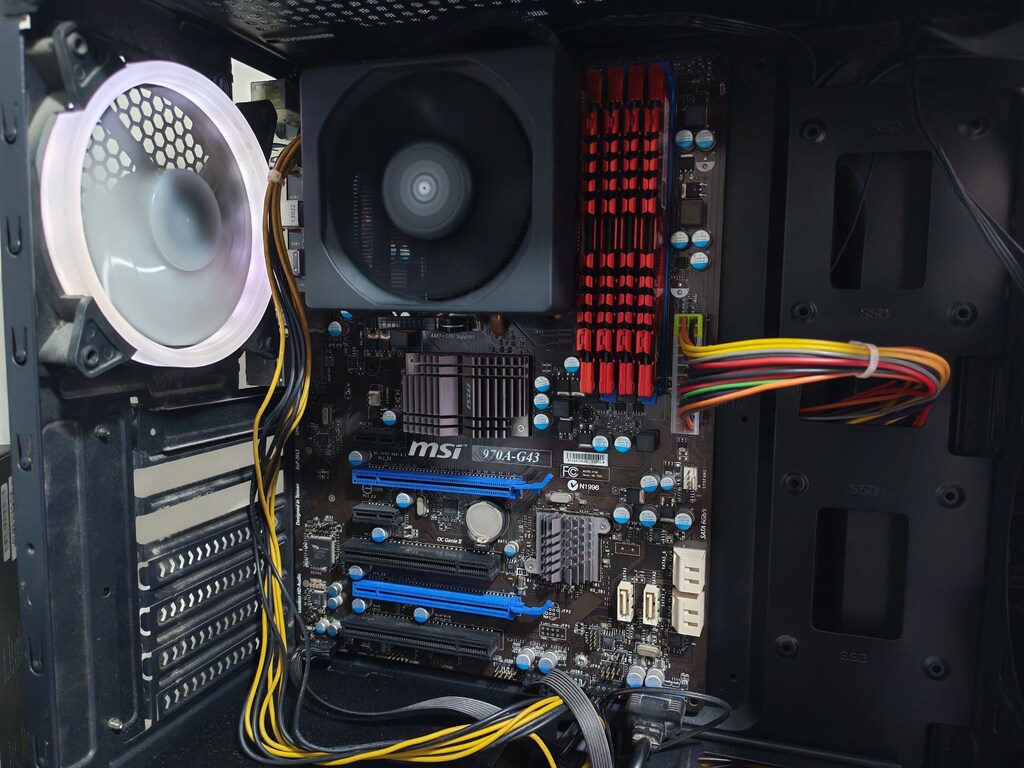 MSI ANAKART 16GB RAM FX 8350 İŞLEMCİ SOGUTUCU SET - 3