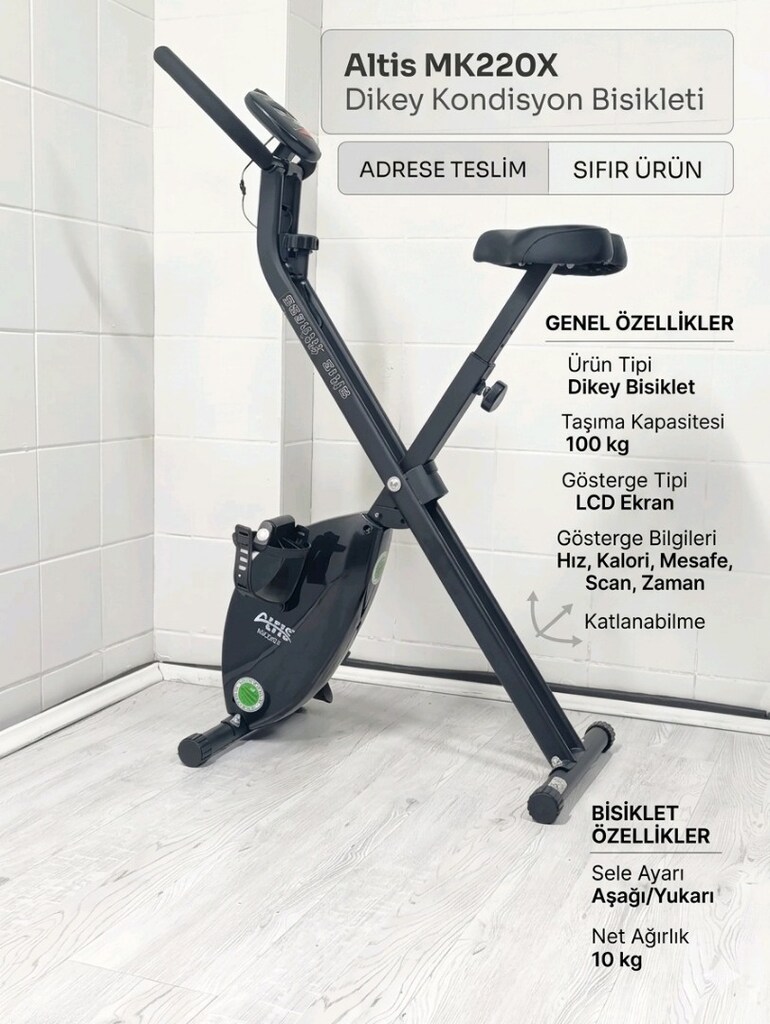 Altis MK220X Dikey Kondisyon BisikletiADRESE TESLİM SIFIR ÜRÜN - 2
