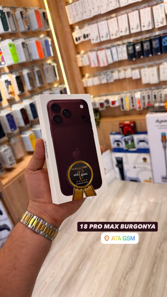 İPHONE 18 PRO MAX 256 GB KAPALI KUTU AKSESUARLI - 2