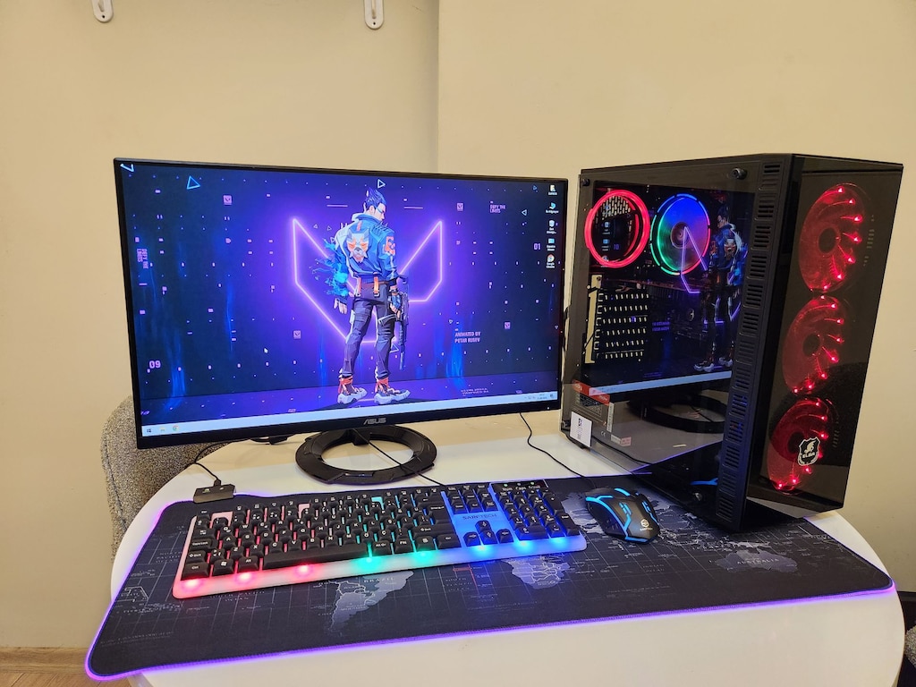 RYZEN 5 2600 KOMPLE OYUNCU BİLGİSAYARİ GARANTİLİ