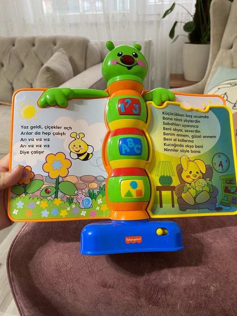 fisher price tırtıl kitap - 2