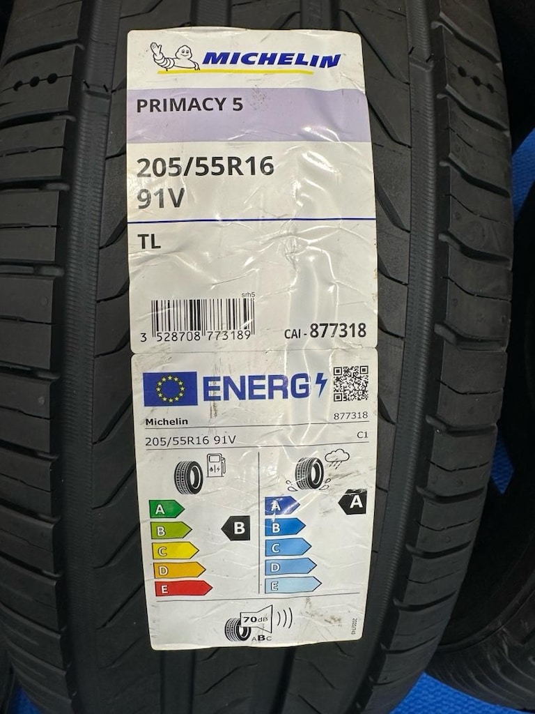 205 55 16 YAZLIK MİCHELLİN PRİMACY 5 91 V SIFIR LASTİK TANE 5600₺ - 5