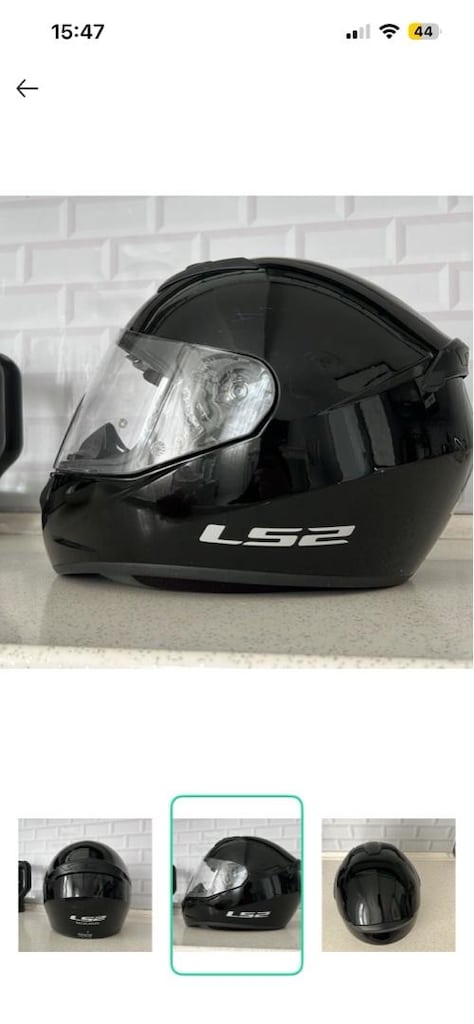L25 M beden Siyah Kask - 2