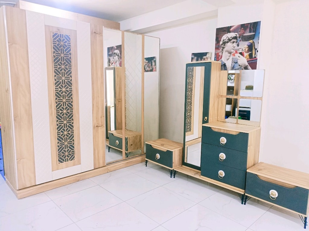 süper lüks kaliteli yatak odası takimi sıfır yatak nakliye kurulum dah - 9