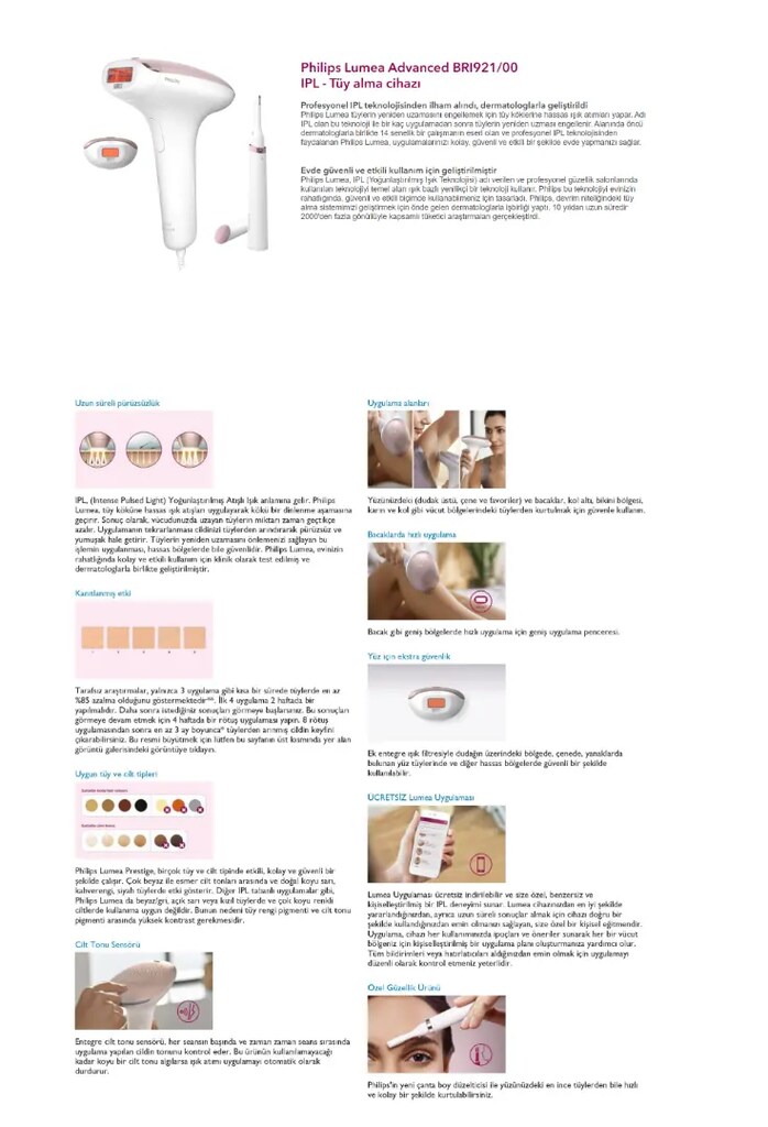 Philips Lemea IPL lazer epilasyon - 7