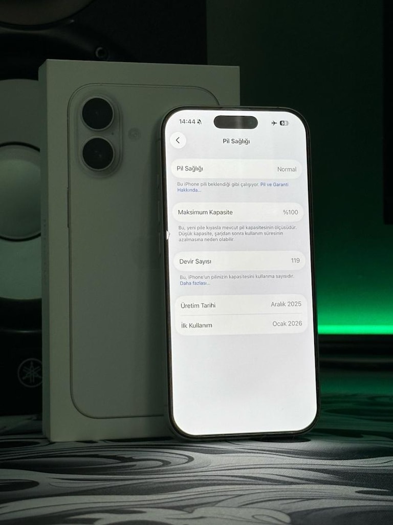 Kutu Faturalı Sıfır Ayarında iPhone 17 256 GB Beyaz - 3